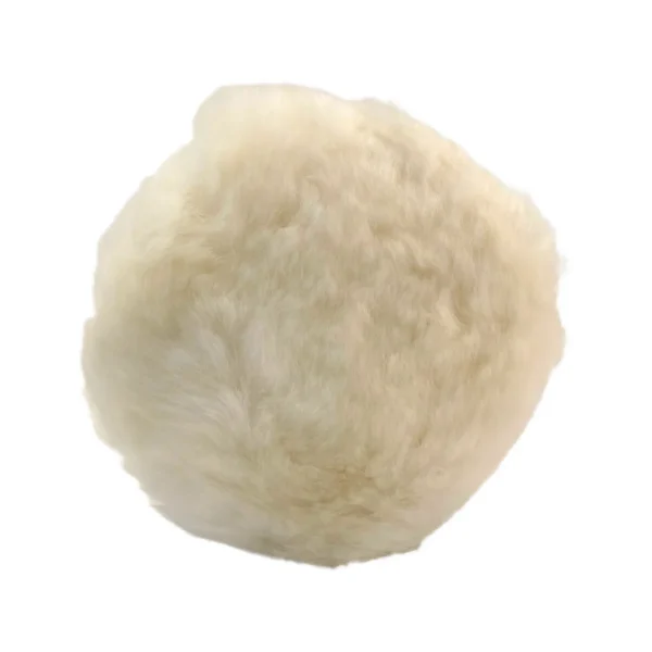 Blana, lana naturala pentru lustruit, cu scai, 150 mm - imagine 3