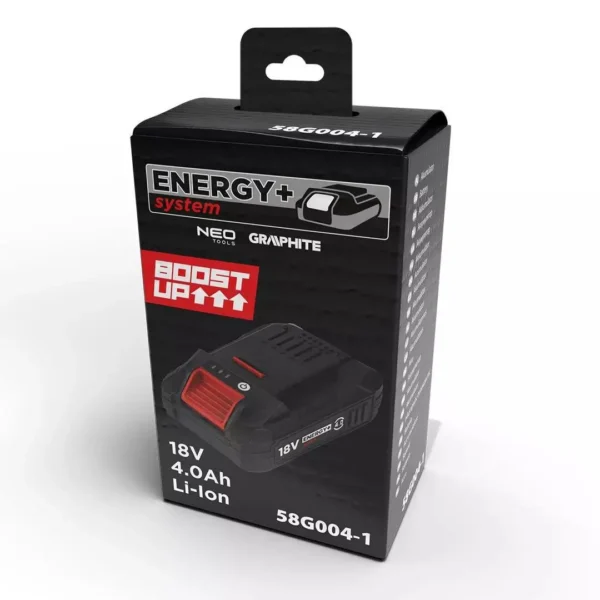 Acumulator 18 V, 4 Ah Li-ion, Boost Up, Graphite Energy+ - imagine 9