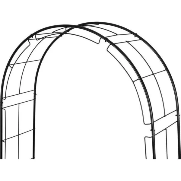 Arcada metalica, pergola, pentru gradina, 113x38x229 cm, Strend Pro - imagine 2