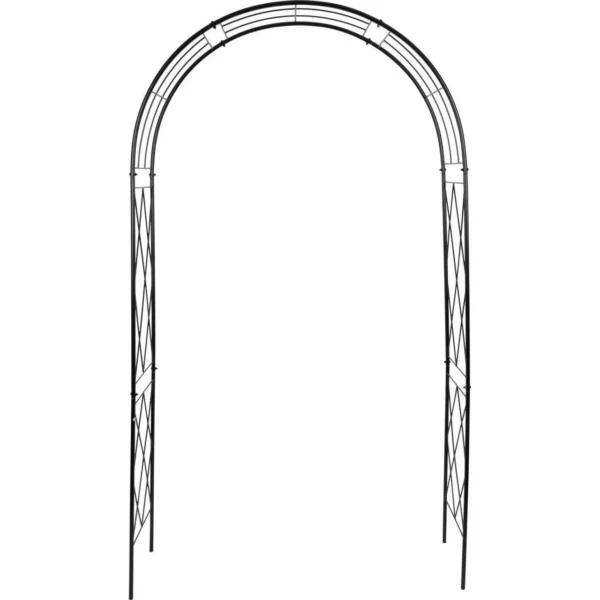 Arcada metalica, pergola, pentru gradina, 120x44x219 cm, Strend Pro - imagine 5