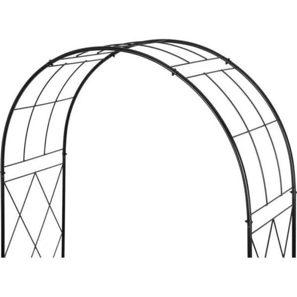 Arcada metalica, pergola, pentru gradina, 120x44x219 cm, Strend Pro - imagine 2