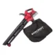 Aspirator/suflanta frunze, cu 2 acumulatori 4 Ah, incarcator 2x20V Li-ion, sac colector, Worcraft - imagine 5