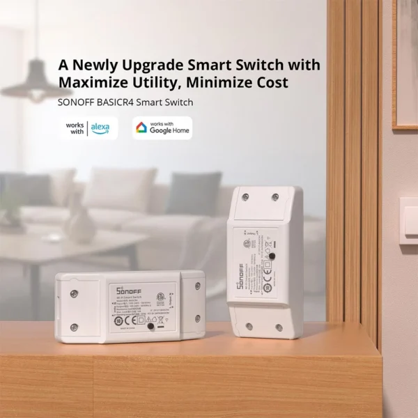 Releu Smart Sonoff BASICR4, Wi-Fi, 10A - imagine 8