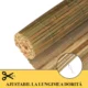 Gard/paravan din bambus natural, 5x1 m - imagine 3