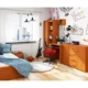 Birou calculator, placa laminata, raft tastatura, arin, 68x51x74 cm, Oly - imagine 2