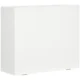 Birou de perete, suspendat, pliabil, MDF, cu raft, alb, max 40 kg, 60x21.5x50 cm - imagine 2