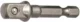 Adaptor, cap tubular, pentru masina de gaurit, 3/8'', Richmann - imagine 2