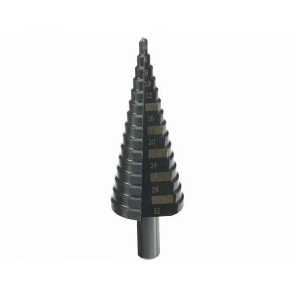 Burghie pentru metal, in trepte, nitrura de titan, set 3 buc, 4-12/20/32 mm, Richmann Exclusive - imagine 10