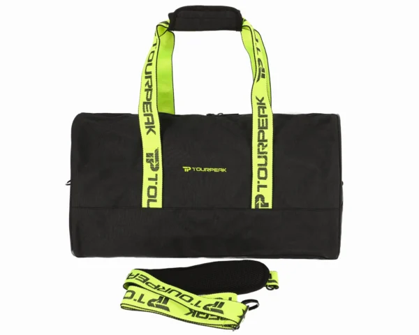 Geanta turistica, Tourpeak, 3 compartimente, negru, 29 L, 47x27x22 cm - imagine 5