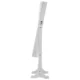 Cabinet bijuterii cu oglinda, Artool, MDF, raft interior, alb, 41x36x151 cm - imagine 7