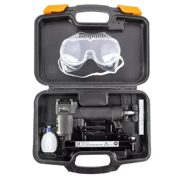 Capsator pneumatic, capse tip 80, 6-16 mm, cu geanta, accesorii, NEO - imagine 11