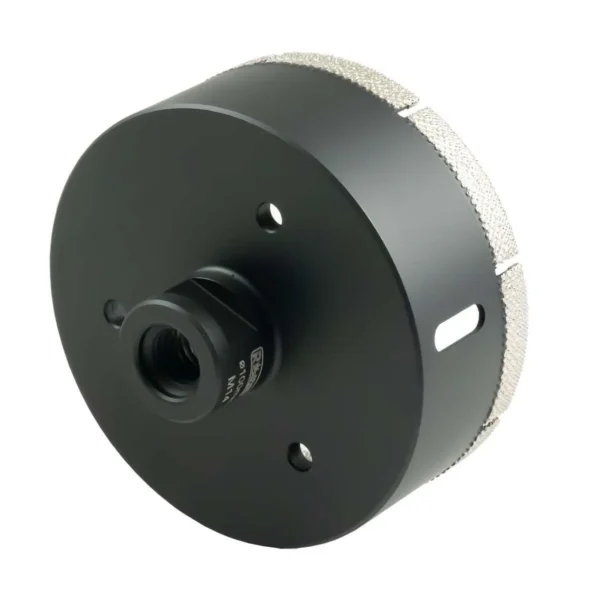 Carota diamantata, vacuum brazed, M14, 100 mm, Richmann Exclusive - imagine 3