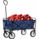 Carucior de gradina, pliabil, Chomik, albastru, max 70 kg, 116x54x90 cm - imagine 5