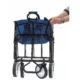 Carucior de gradina, pliabil, Chomik, albastru, max 70 kg, 116x54x90 cm - imagine 6