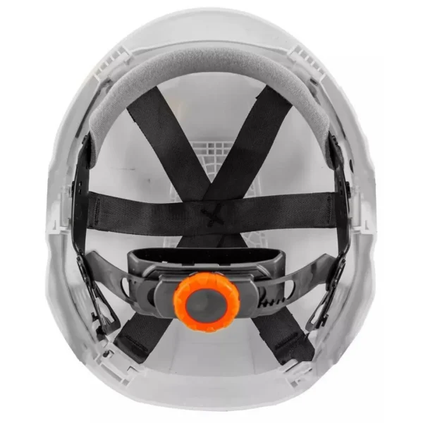 Casca de protectie pentru lucrul la inaltime, ABS, alba, curea barbie reglabila, 51-63 cm, NEO - imagine 3