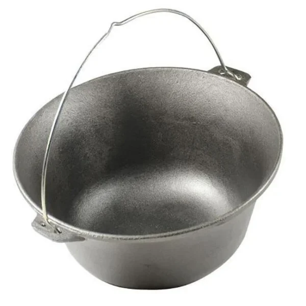 Set ceaun fonta cu capac emailat, 14.5 L, Premium - imagine 2