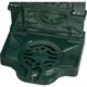 Chiuveta de gradina, aluminiu, verde inchis, 39x32x83 cm, Strend Pro - imagine 3
