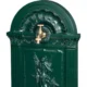 Chiuveta de gradina, aluminiu, verde inchis, 40x35x83 cm, Strend Pro - imagine 4