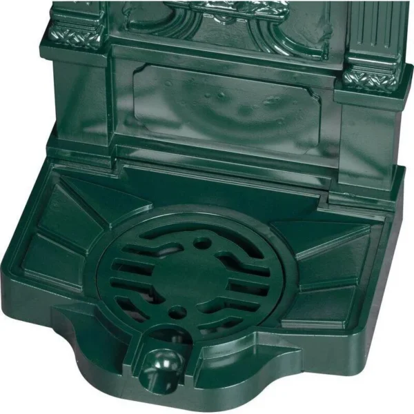 Chiuveta de gradina, aluminiu, verde inchis, 40x35x83 cm, Strend Pro - imagine 3