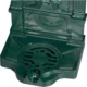Chiuveta de gradina, aluminiu, verde inchis, 40x35x83 cm, Strend Pro - imagine 3