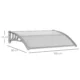 Copertina marchiza, policarbonat, transparent, 100x75x23 cm - imagine 8
