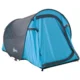 Cort camping, 2 persoane, impermeabil, tip igloo, cu husa, albastru deschis, 220x108x110 cm - imagine 9