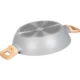 Cratita ceramica cu capac de sticla, manere lemn, 2.8 L, 26 cm, MagicHome Harmony - imagine 5