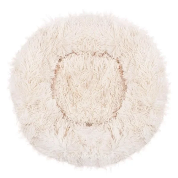 Culcus moale, pentru caine/pisica, bej, 50 cm - imagine 3