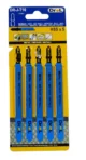 Panza, lama, fierastrau pendular, pentru metal, aluminiu, HSS, prindere tip T, set 5 buc, 132 mm, Drel - imagine 2