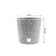 Ghiveci decorativ de flori, rotund, alb, 40x37.5 cm, Rato Round - imagine 2