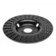 Disc circular slefuit, modelat, raspel, pentru lemn, plastic, cauciuc, beton celular, 125x22.2 mm, Dedra - imagine 7