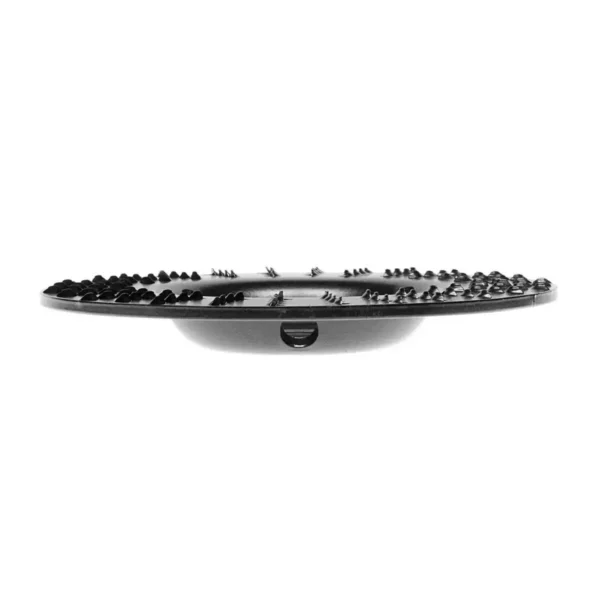 Disc circular slefuit, modelat, raspel, pentru lemn, plastic, cauciuc, beton celular, 125x22.2 mm, Dedra - imagine 9