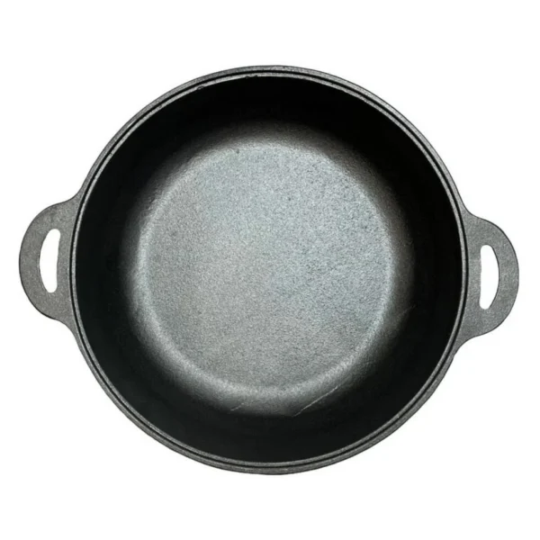 Disc pentru gratar, fonta, tip grill, cu picioare, set 4 piese, 49.5 cm - imagine 5