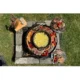 Disc pentru gratar, fonta, tip grill, cu picioare, set 4 piese, 49.5 cm - imagine 21