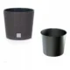 Ghiveci decorativ de flori, Prosperplast, Rato Round, rotund, maro, imitatie ratan, 25x22.4 cm - imagine 3