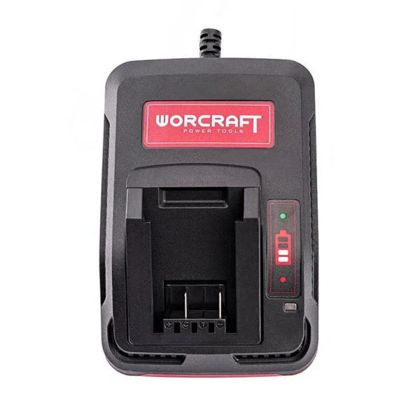 Fierastrau tip sabie, cu acumulator 2 Ah, 20V Li-ion, incarcator si geanta, Worcraft - imagine 6