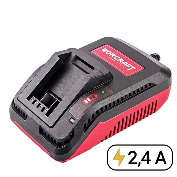 Fierastrau tip sabie, cu acumulator 2 Ah, 20V Li-ion, incarcator si geanta, Worcraft - imagine 8