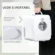 Frigider turistic, mini, 12V/220V, alb, 4 L, 25.8x20.5x26.3 cm - imagine 7