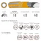 Furtun de gradina, 6 straturi, antirasucire, 1/2", 2 m, Richmann Exclusive - imagine 2
