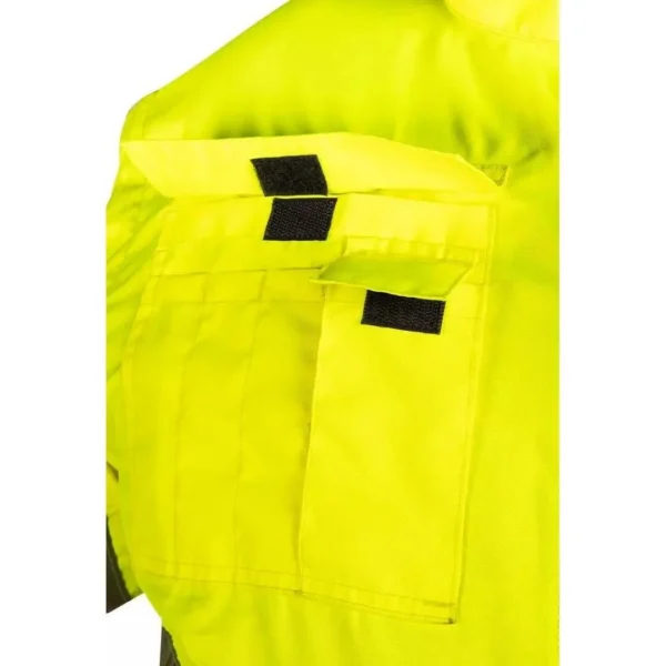 Geaca de lucru, vesta, 3 in 1, reflectorizanta, poliester, galben, model Hi-Vis, marimea M/50 - imagine 7