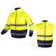 Geaca de lucru, vesta, 3 in 1, reflectorizanta, poliester, galben, model Hi-Vis, marimea M/50 - imagine 2