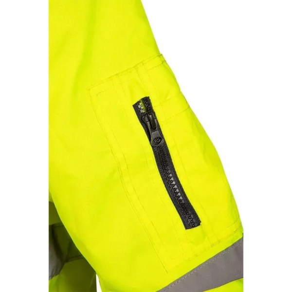 Geaca de lucru, vesta, 3 in 1, reflectorizanta, poliester, galben, model Hi-Vis, marimea M/50 - imagine 8