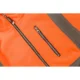 Geaca de lucru, reflectorizanta, lana polara, portocaliu, model Visibility, marimea S/48, NEO - imagine 5