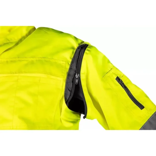 Geaca de lucru, vesta, 3 in 1, reflectorizanta, poliester, galben, model Hi-Vis, marimea XL/54 - imagine 11