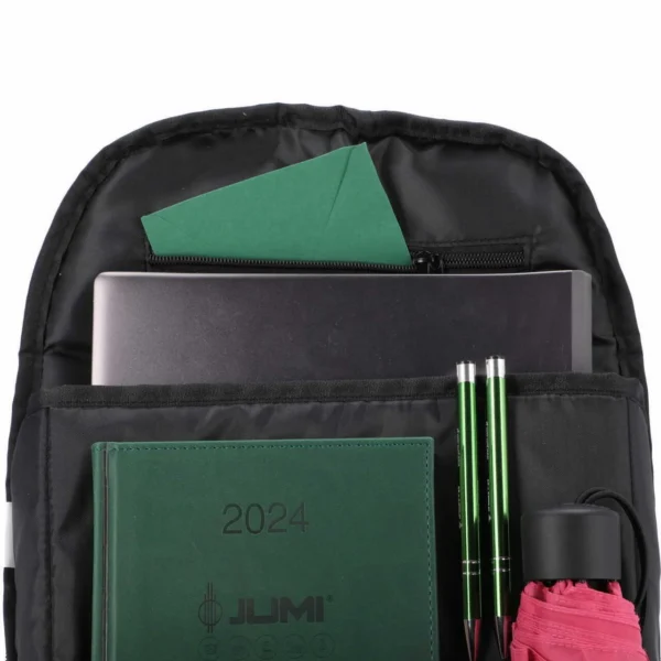 Ghiozdan/rucsac turistic, Tourpeak, 5 compartimente, negru, 21 L, 30x10x40 cm - imagine 6