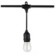 Ghirlanda tip sirag de becuri, LED, 220-240V, IP44, 4 cm, 10 m - imagine 2