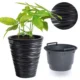Ghiveci decorativ de flori, rotund, antracit, 11/21 L, 34.5x38.5 cm, Sand - imagine 7