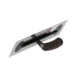 Gletiera inox, intarita, Premium Gold, Medium Flex, 40.6x12 cm x 0.4 mm, maner piele, Olejnik - imagine 2
