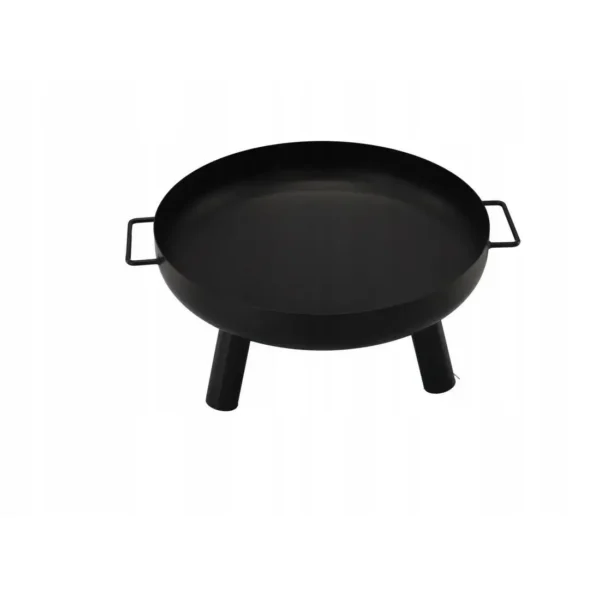 Gratar de gradina cu carbuni, grill rotund, trepied ajustabil, 64.5x64.5x150 cm, Chomik - imagine 5