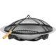 Vatra de foc cu gratar de gradina, grill rotund, metal, 57x40 cm, Strend Pro BBQ Mara - imagine 5